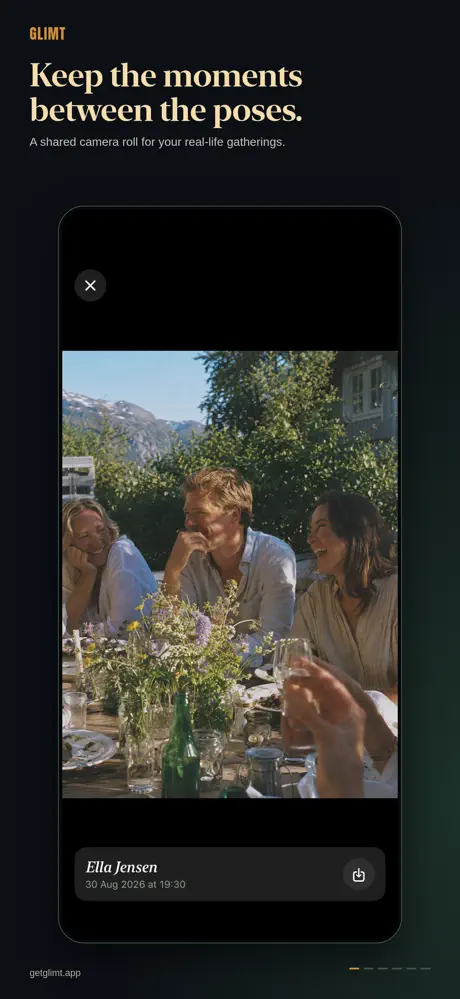 Glimt, App Store screenshot 1