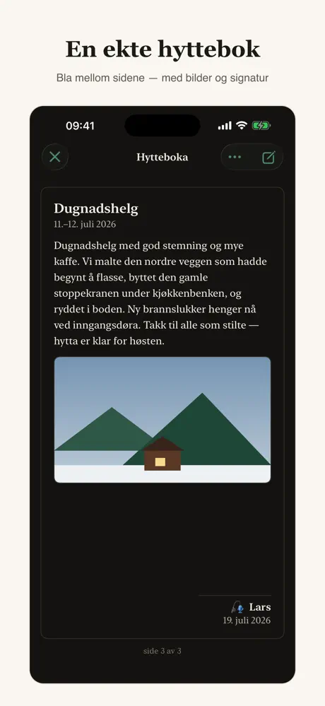Hyttefred, App Store screenshot 2