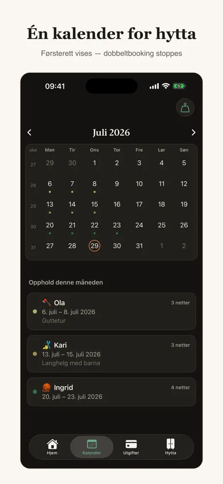 Hyttefred, App Store screenshot 3