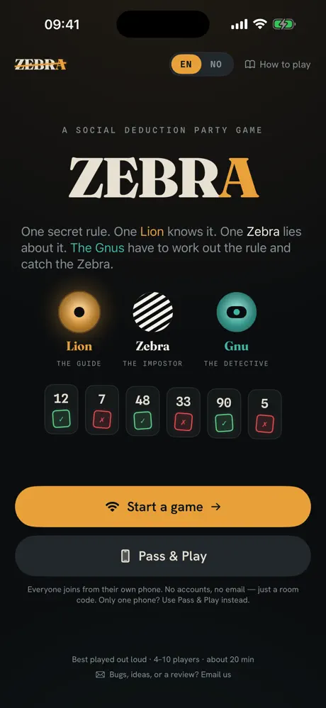 Zebra, App Store screenshot 1